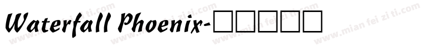 Waterfall Phoenix字体转换
